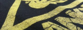 screen printing discharge process