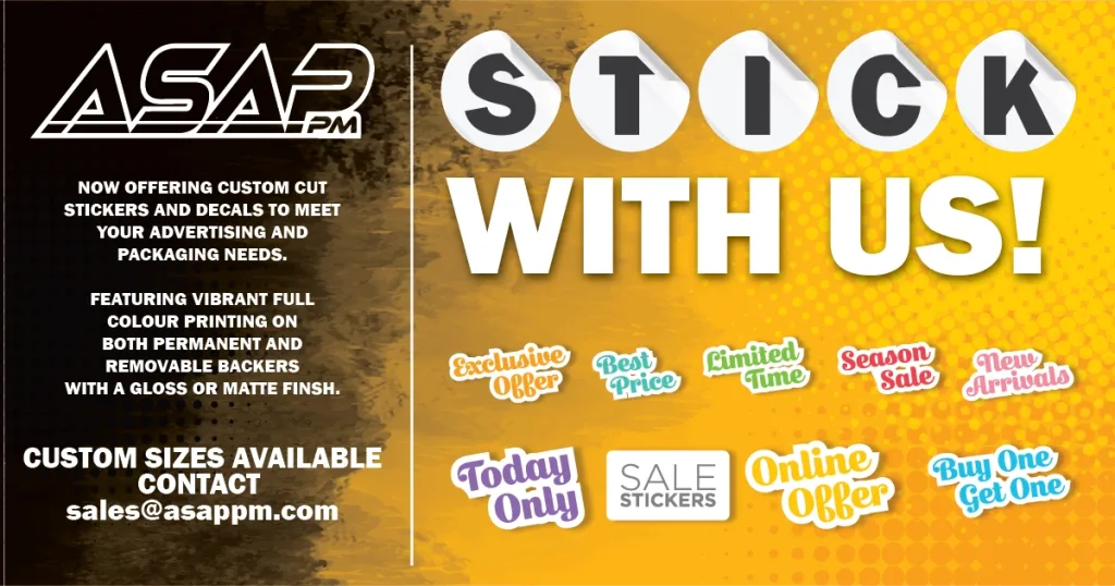 sticker promo banner